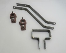 Universal Wood Cart Truck Handle Kit Engine Motor Bolster Fifth Wheel Hit Miss