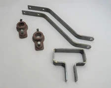 Universal Wood Cart Truck Handle Kit Engine Motor Bolster Fifth Wheel Hit Miss