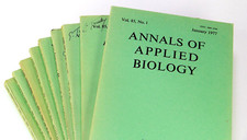 Annals Of Applied Biology 1977 Volumes 85 86 ...