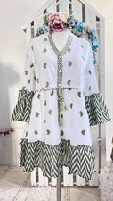 Kleid Tunika ❤ Hippie boho Mode Bohemian  Kleid Gr.S/M  Ibiza