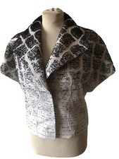 ** Giambattista Valli ** Stunning Black & White Jacket **