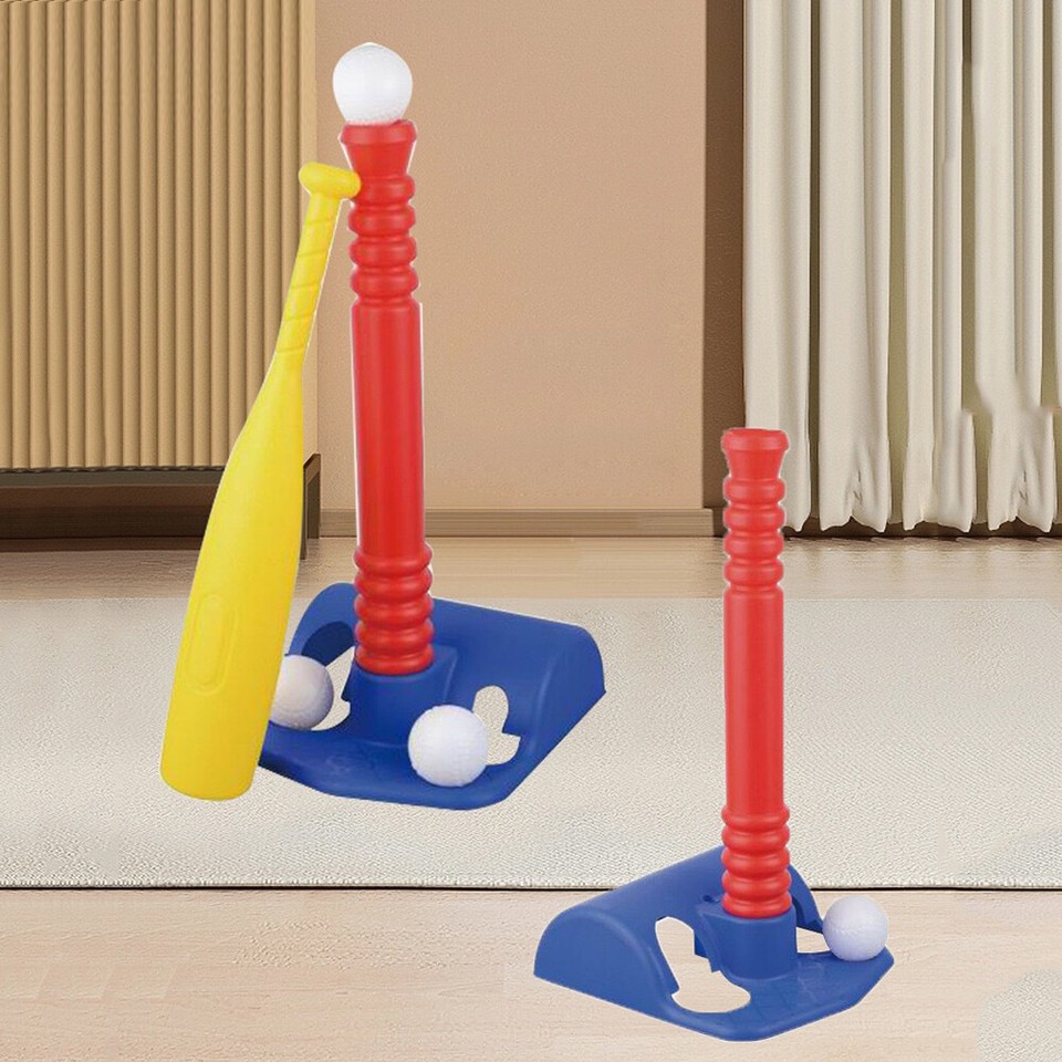 Funny Kids Baseball Bat Tee Ball Toys Durable Outdoor Sport Toys for