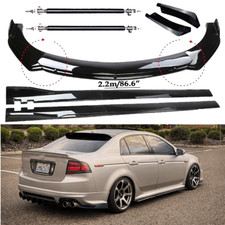 For Acura Tl 2004-2008 Front Bumper Lip Spoiler Kit 86.6 Car Side Skirt Y