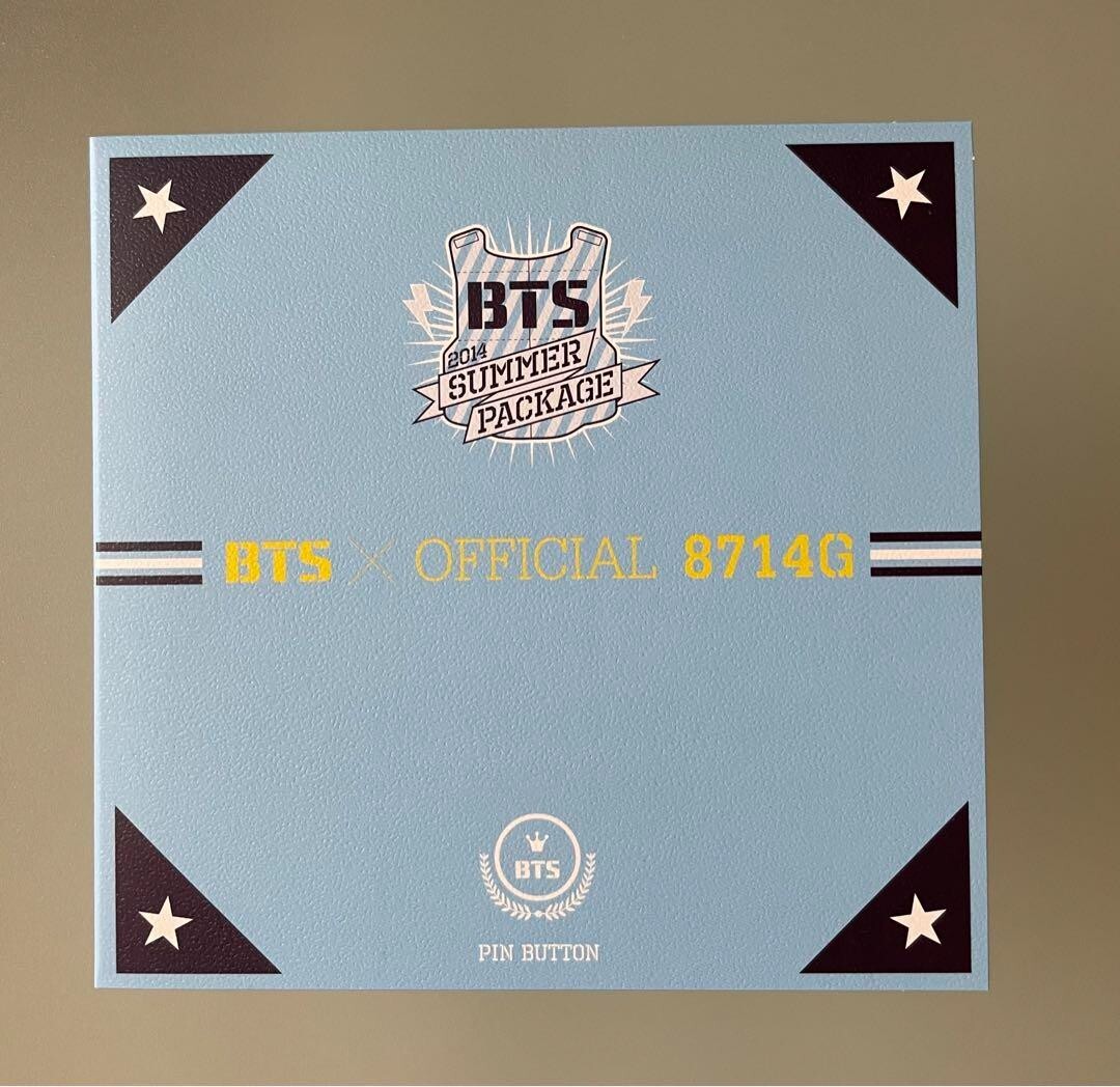 BTS SUMMER PACKAGE 2014 Official Photobook Pin badge set | eBay