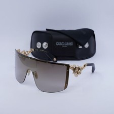 Roberto Cavalli SRC015M 300G Rose Gold/Brown Gradient 99-0-130 Sunglasses New...