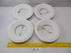 (4) Halo 328 White 6" Splay Trim Ring Only Used Good condition Lot of 4
