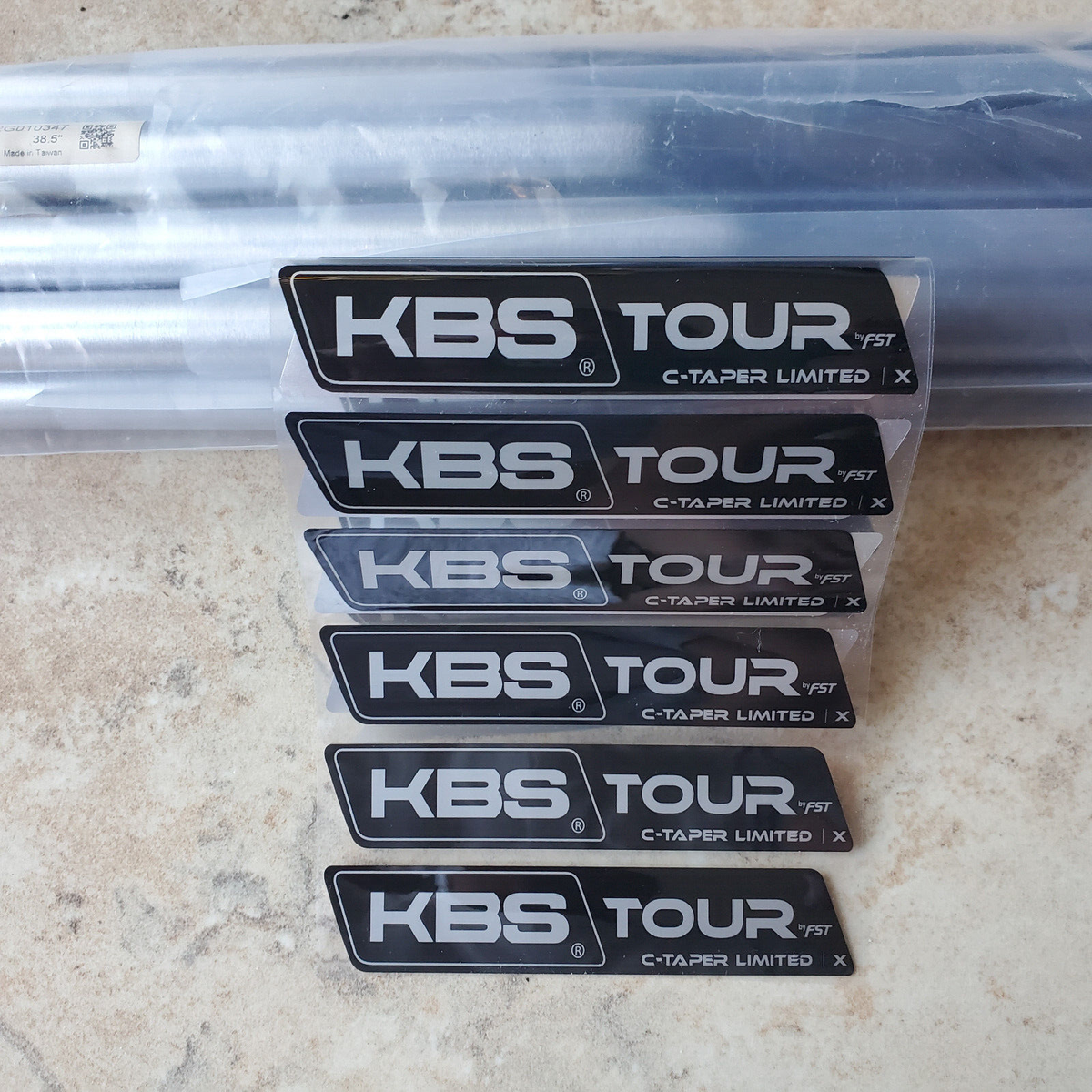 New & Uncut $550 KBS C-Taper Ltd. Ed. Black Finish 130X 4-PW X 