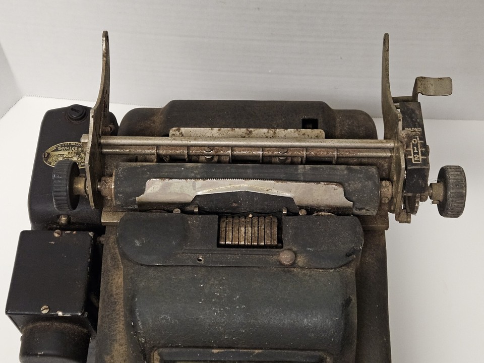 Vintage Sundstrand Speed Adding Machine for Parts or Restoration | eBay