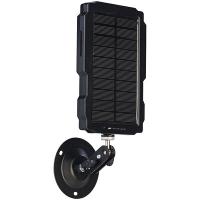 VisorTech Akku-Solarpanel für Wild- und Outdoor-Kameras, 6 & 12 Volt, 5.000 mAh