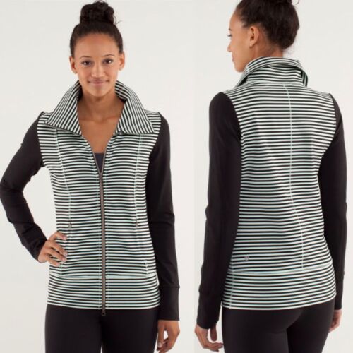 LULULEMON DAILY YOGA Jacket Womens Sz 2 