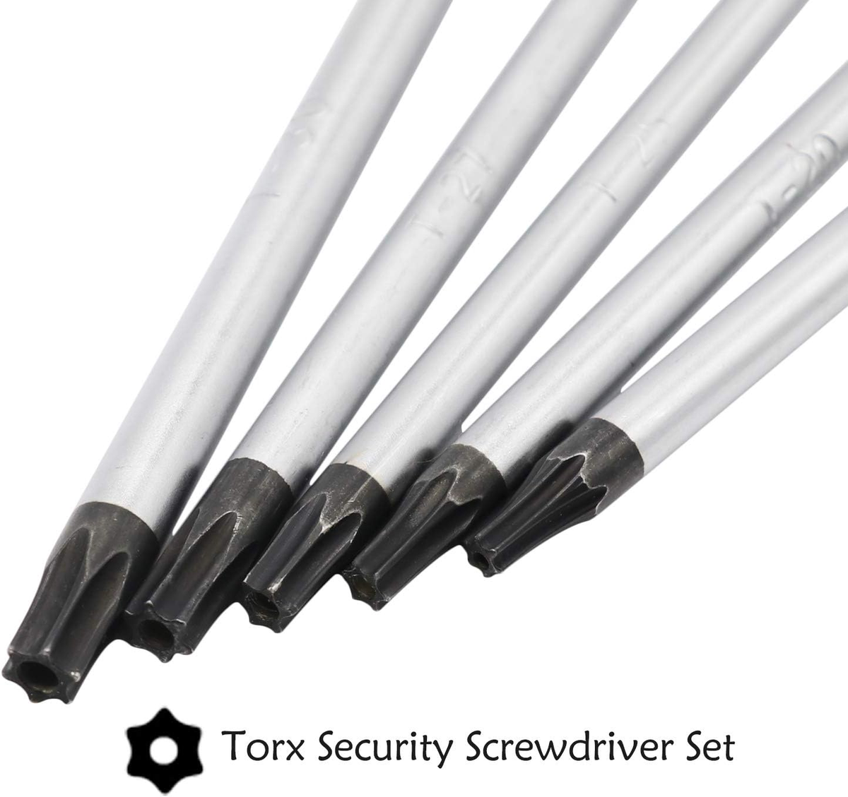 AKTOO T15 T20 T25 T27 T30 Torx Screwdriver Set, 6Inch