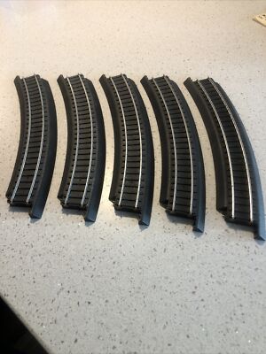 HO Train Track, Power-Loc Track, Curve Pieces, Model RailRoad, Life Like Track
