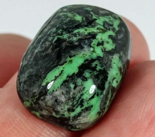 15.8Ct Lime Green Turquoise Cab PYG815 - Picture 1 of 3