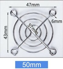Fan Finger Guard For Fan size  40/50/60/70/80/90/120MM Chrome Metal Fan Grill