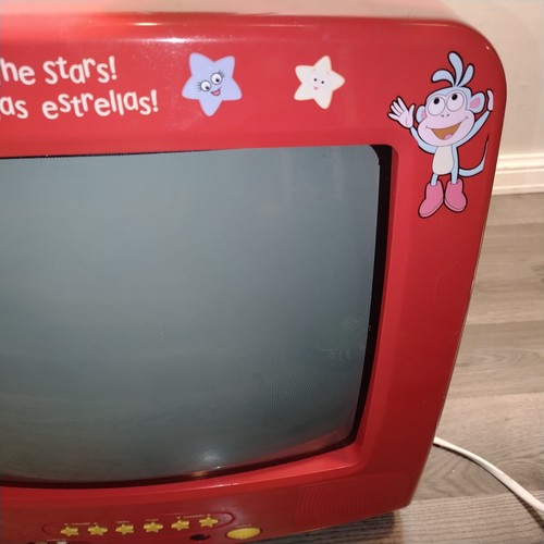 Vintage Emerson DORA The EXPLORER CRT 13" TV Television Retro Tested - Picture 4 of 11