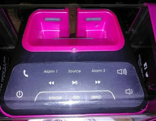 Jam ZZZ Bluetooth Wireless Bedside Sound System AM FM Alarm Clock/Device Charger - 第 2/12 張圖片