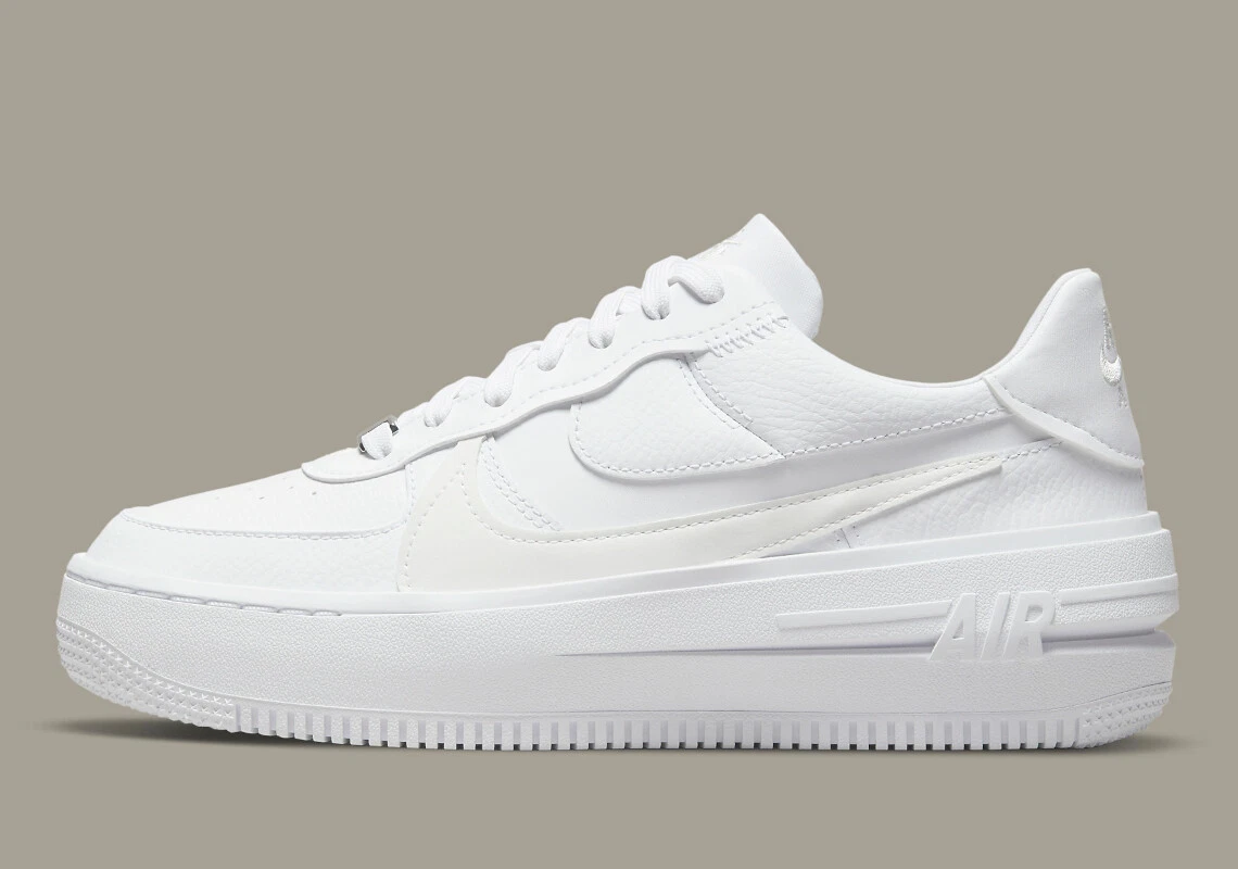 Nike Sportswear AF1 PLT.AF.ORM - Trainers - white/summit white