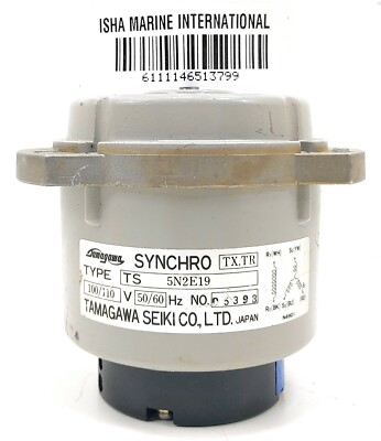Tamagawa TS5N2E19 Synchro Motor Marine Japan