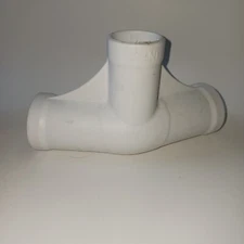 1 White T Pole connector Bestway 12' or 10' x 30" deep Steel Pro Max Pools part