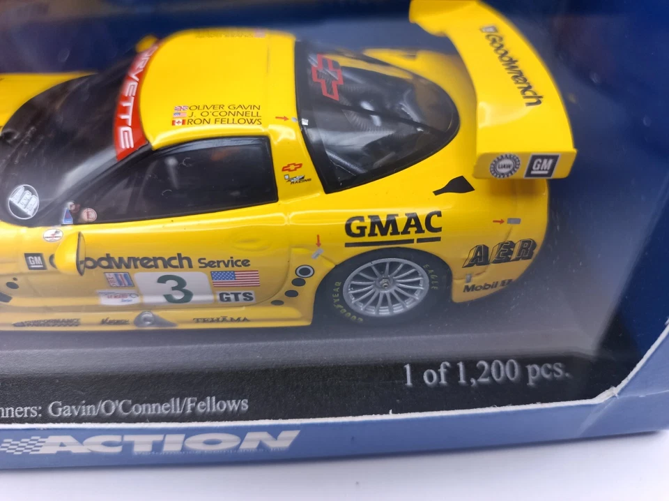 1/43 Action Chevrolet Corvette C5R Sebring 12hrs 2002 Gavin Lot 87 - Image 4 of 4