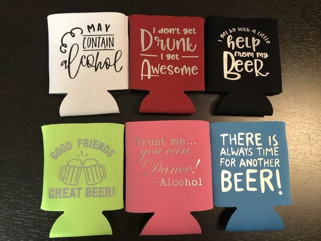 funny can koozies