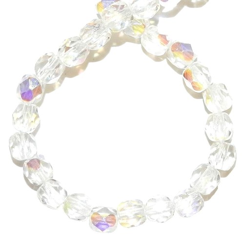 1200 VETRO CECOSLOVACCO VINTAGE ROSA POLVEROSA 4mm. PERLINE CECHE - Foto 6