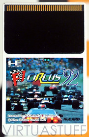 F1 Circus 92 Pc Engine Nec, PCE HuCard 07, F-1 Japan Market, very good condition