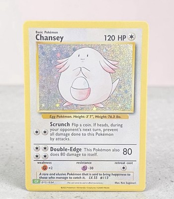 Pokemon Chansey #015/034 CLV: Trading Card Game Classic (Read Description)  