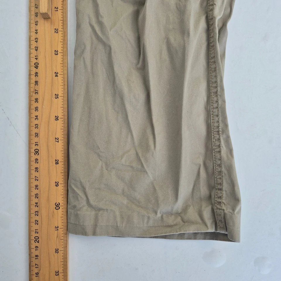 Pantalón MARLBORO CLASSICS W34 L31 Beige Hombre 100% Algodón Estilo Casual - Imagen 3 de 4