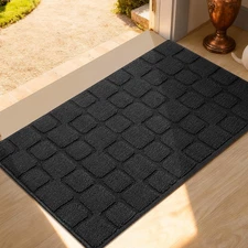 Waterproof Non-Slip Front Door Mat for Indoor/Outdoor Entryway, 20" x 31.5