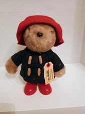 Vintage Wind Up Musical Paddington Bear EDEN 80’s Plush Stuffed Toy