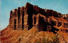 Postcard Capitol Reef National Monument - Egyptian Temple - Utah