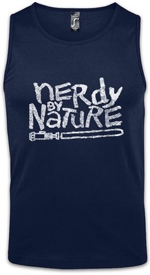 Nerdy By Nature Herren Tank Top Nerd Star Luke Solo Red Wars Naughty Skywalker 5