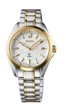 BRAND NEW Seiko Prospex White Dial Two Toned Stainless Steel Ladies Watch SUR608