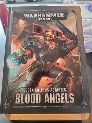 WARHAMMER 40,000 40K CODEX ADEPTUS ASTARTES BLOOD ANGELS PAPERBACK GAME WORKSHOP