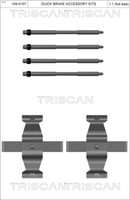 ZubehöRsatz Scheibenbremsbelag Triscan 8105 111638 FüR BMW 5Er G30 F90 Touring