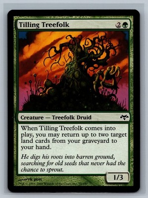 Magic MTG Eventide 4x Tilling Treefolk #78/180 TCG CCG Playset