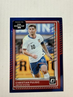 2025-26 Panini Donruss Optic World Cup Christian Pulisic 69/75 Blue Color Match