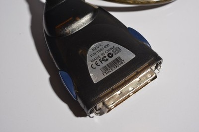 Adaptec USBXchange USB to SCSI HD50 Adapter w 50-Pin IDC Cable Mac