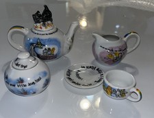Wizard of Oz Miniature Tea Set Cardew Design Creamer Sugar Cup Saucer China