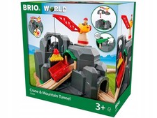 Brio Kran & Bergwerk Tunnel Ravensburger, Kinderspielzeug, 33889