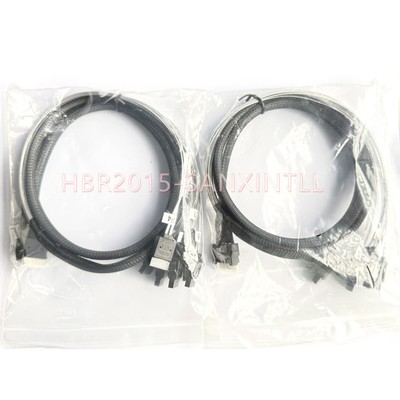 2Pcs High Quality Internal SlimSAS SFF-8654 to 8x SATA Breakout Forward Cable 1M
