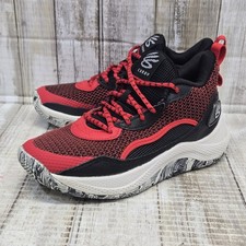 Under Armour Curry 3Z 24 3027627-004 Basketball Shoes Sneakers Size 5Y