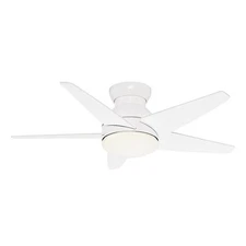 NEW Casablanca Isotope 44" Low Profile Ceiling Fan - Snow White, 59018