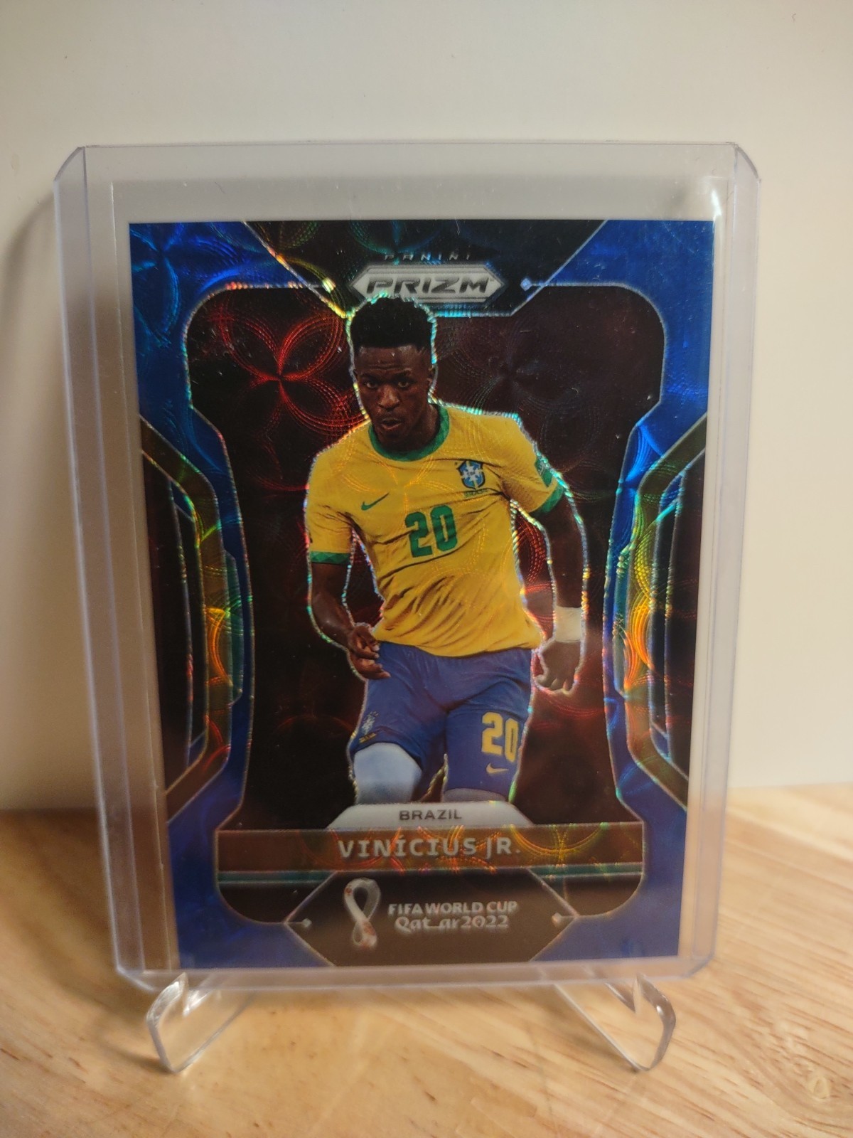 2022 Panini Prizm World Cup Qatar - Vinicius Junior #36 Choice Blue Prizm /135