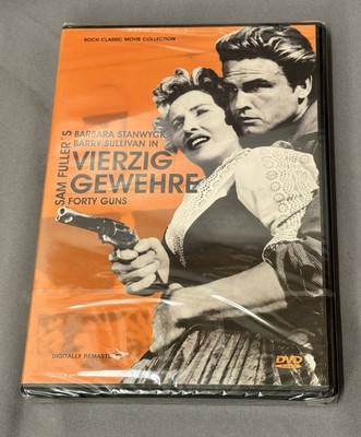 Vierzig Gewehre Forty Guns Samuel Fuller Barbara Stanwyck Western Film DVD Neu