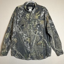 Field Staff by Mossy Oak Shirt Men's XL Camo Long Sleeve Hunting Vented