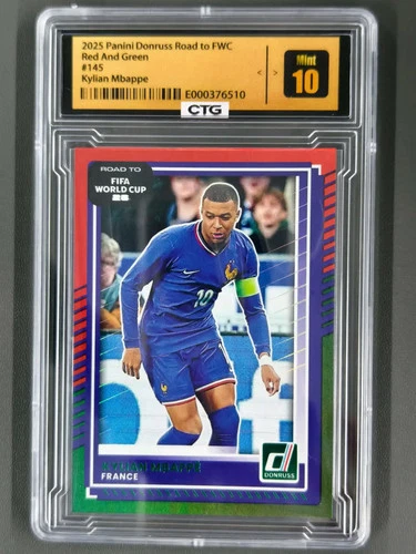 Kylian Mbapp 2025 Donruss Optic Kylian Mbapp #145 Red