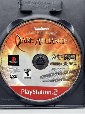 Baldur's Gate: Dark Alliance (PlayStation 2, 2005) Disc Only