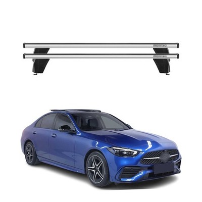 OMAC Gray Fix Points Roof Racks Cross Bar